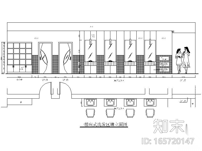 某养身馆室内设计施工图cad施工图下载【ID:165720147】