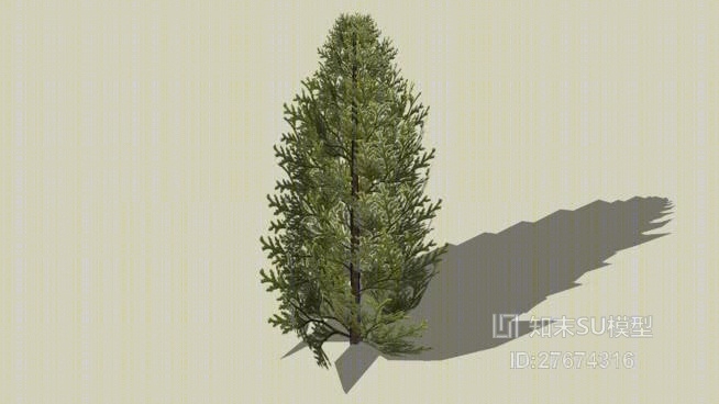 树SU模型下载【ID:27674316】