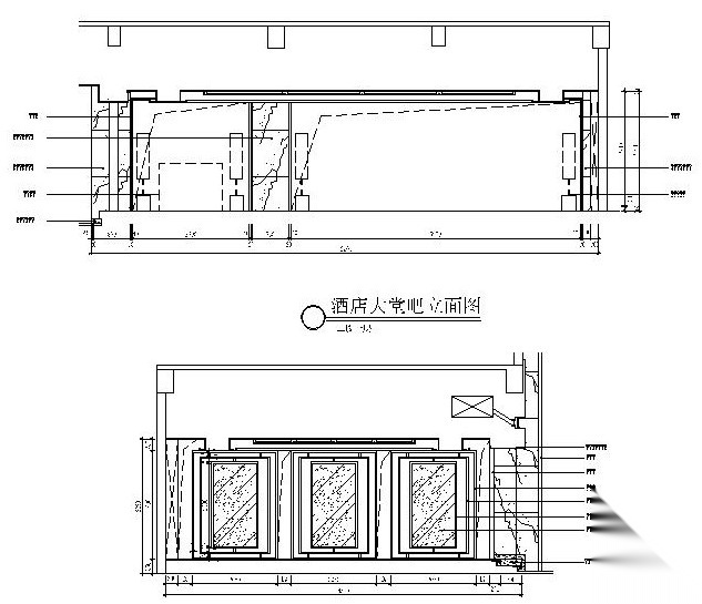 [河南]姜峰——平顶山建国迎宾馆室内全套施工图（附高清...施工图下载【ID:160411151】