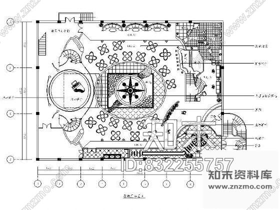 某歌舞厅平面布置图cad施工图下载【ID:832255757】