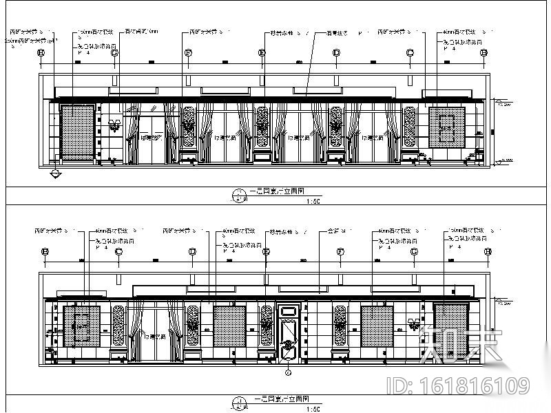 知名高尔夫球会所设计施工图cad施工图下载【ID:161816109】