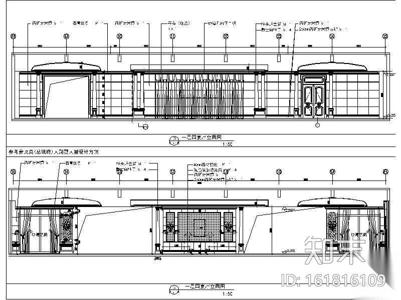 知名高尔夫球会所设计施工图cad施工图下载【ID:161816109】