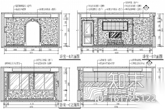 [浙江]风景优美交通便利欧式风格三层别墅装修图（含效果...cad施工图下载【ID:161725122】