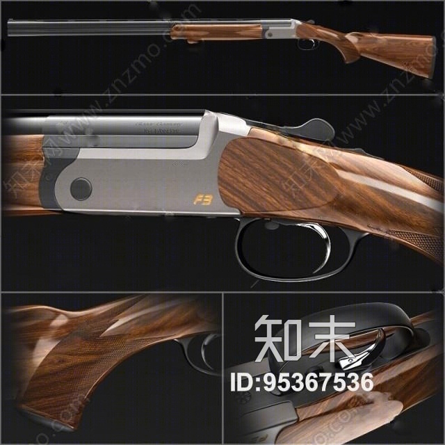 散弹枪3D模型下载【ID:95367536】