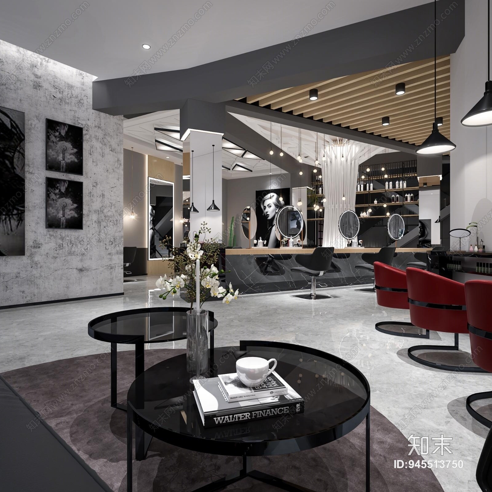 现代理发店3D模型下载【ID:945513750】