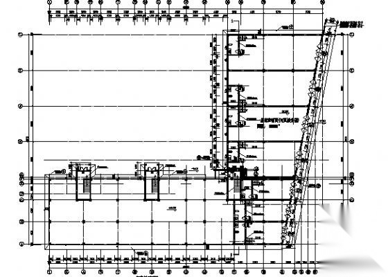 某住宅小区——3号商住楼单体建筑施工图cad施工图下载【ID:166701165】