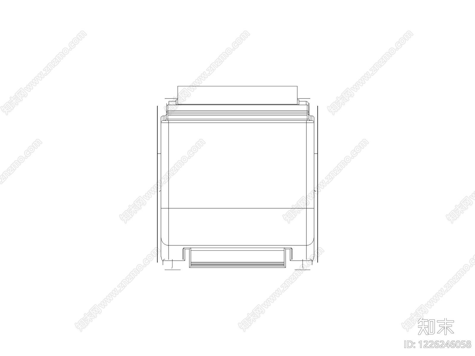 柜子cad施工图下载【ID:1226246058】