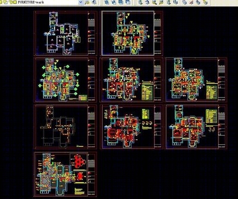 成都置信丽府-梁志天施工图下载【ID:36894264】