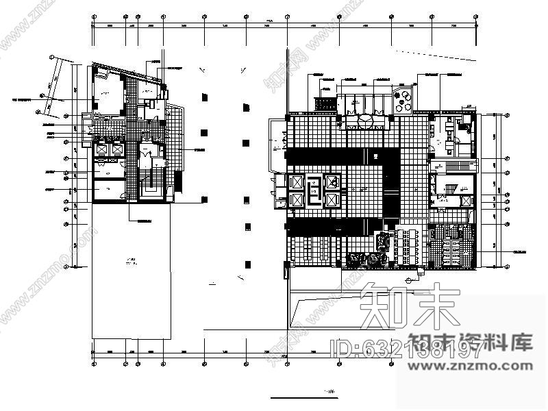 施工图某知名大学室内装修方案cad施工图下载【ID:632138197】
