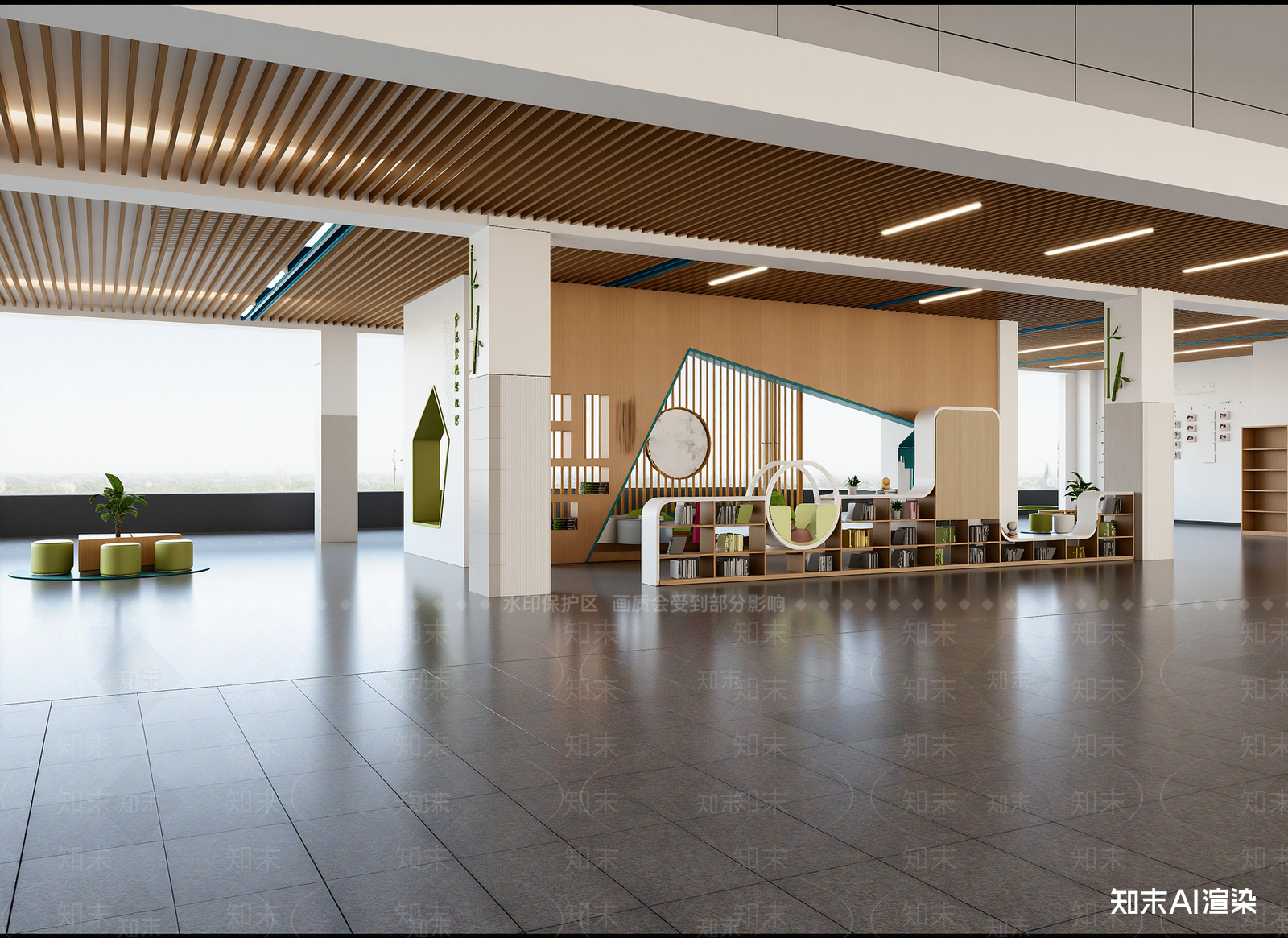 现代大厅3D模型下载【ID:1215021175】