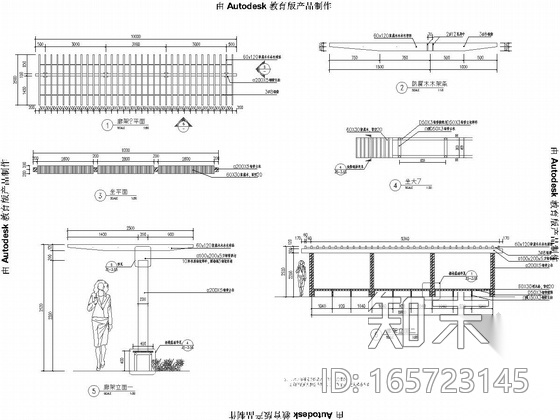 [重庆]社区活动广场景观规划设计施工图cad施工图下载【ID:165723145】