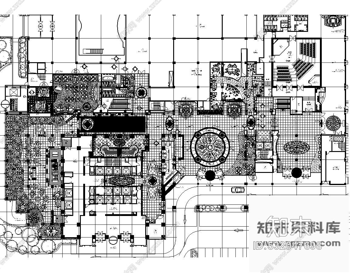 施工图苏州五星级高档商务型酒店施工图含实景cad施工图下载【ID:532047698】