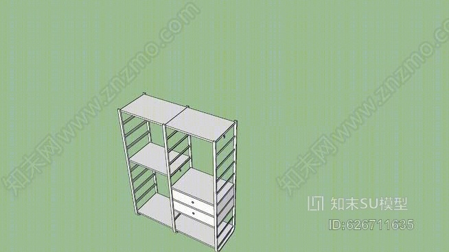 宜家埃尔瓦里SU模型下载【ID:626711635】