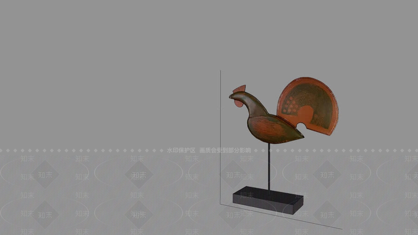 《公鸡》作者:okomtaSU模型下载【ID:1161789903】