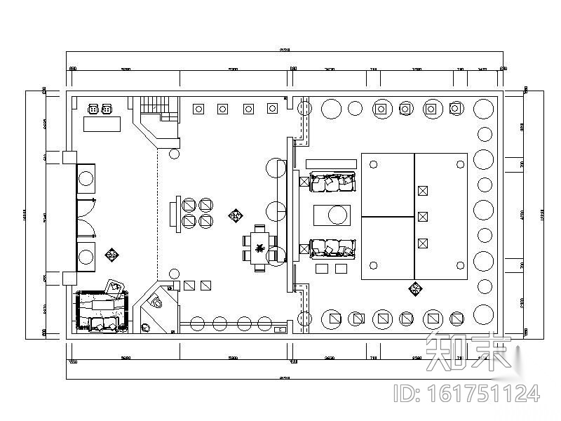 [上海]水晶灯店面(含实景)cad施工图下载【ID:161751124】