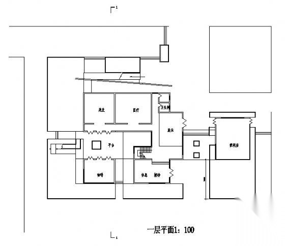 某两层售楼处兼会所建筑方案图cad施工图下载【ID:151656142】