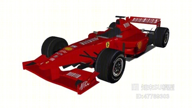 赛车SU模型下载【ID:47789303】