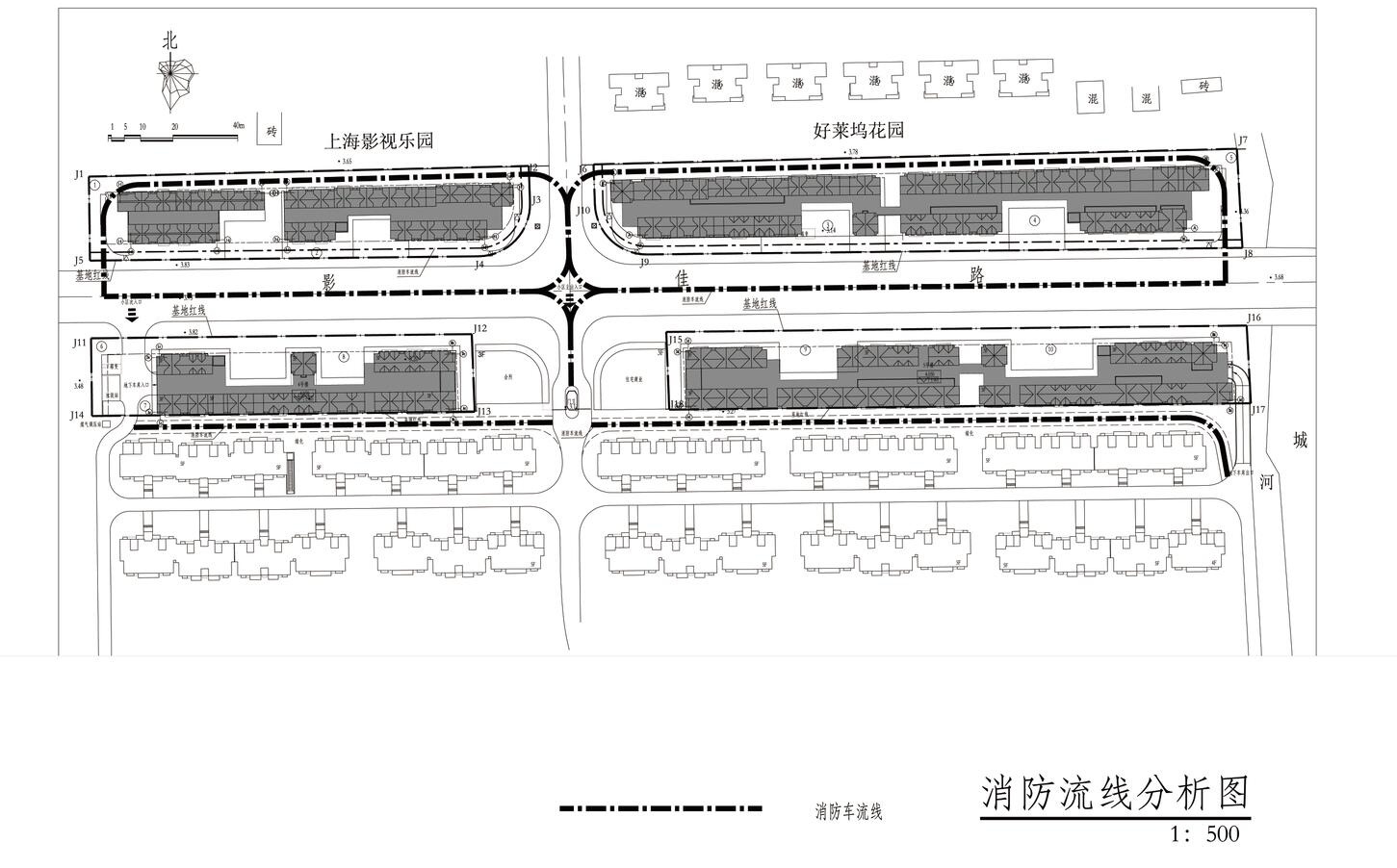 [上海]欧陆风格商业街建筑方案文本cad施工图下载【ID:151640185】