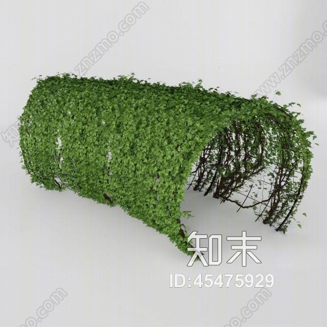 现代藤蔓花架3D模型下载【ID:45475929】