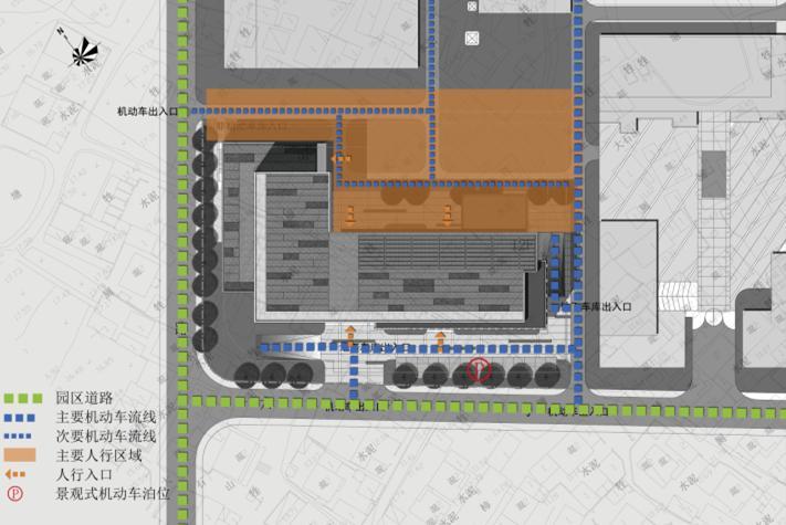 [江苏]现代风格“L”形体量科研办公楼建筑设计方案文本cad施工图下载【ID:151638149】