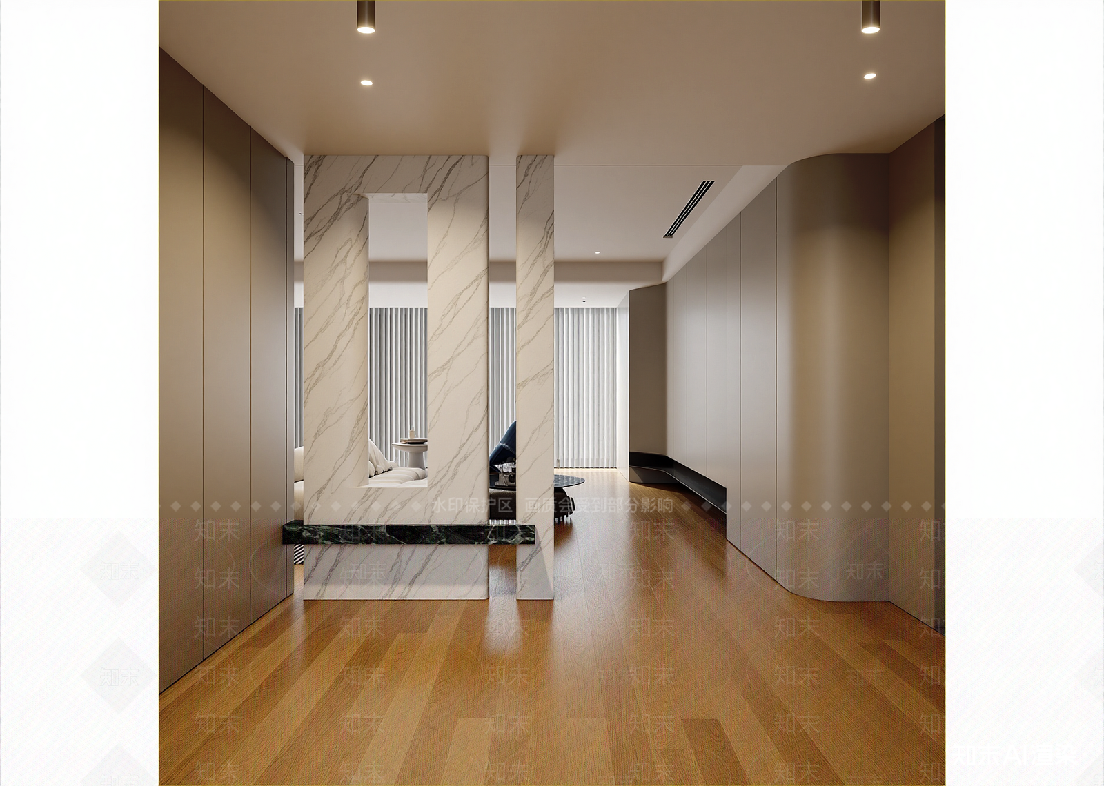 现代玄关3D模型下载【ID:1214702633】