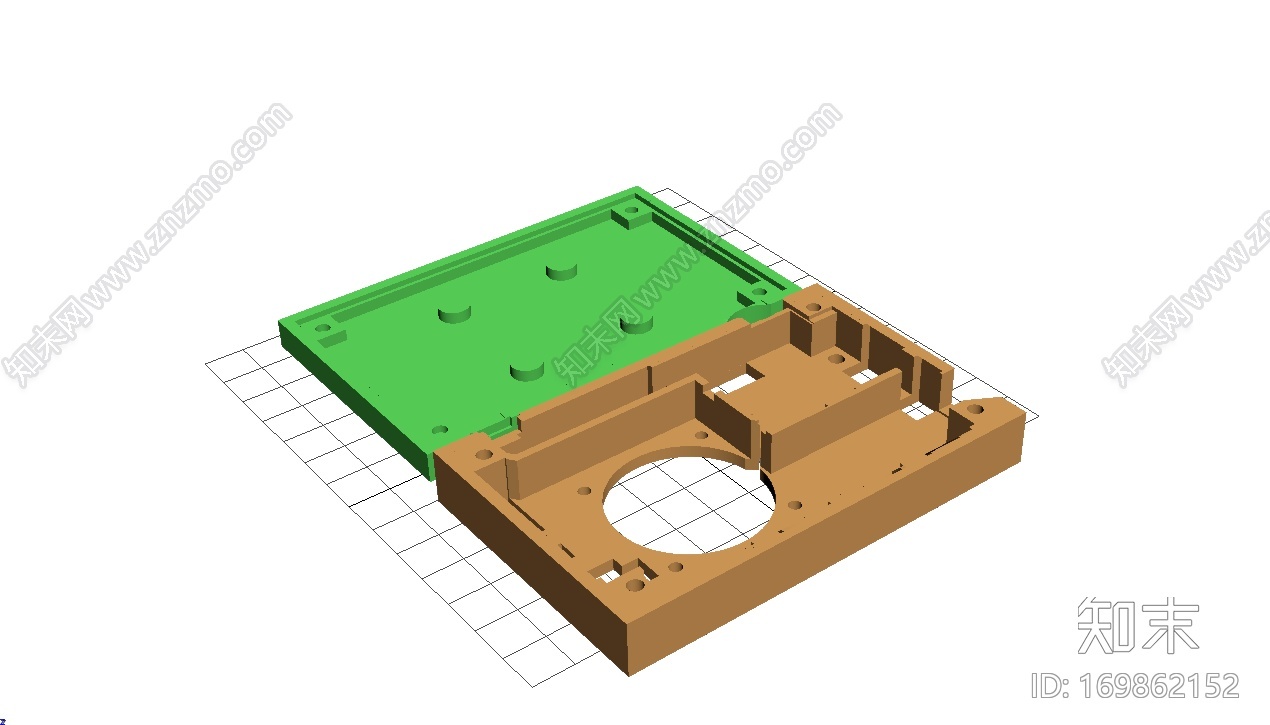 冷却的保护壳pboardcase3d打印模型下载【ID:169862152】