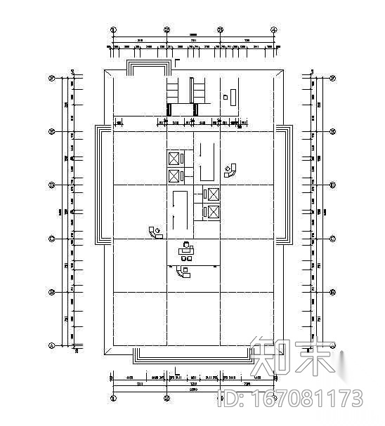 某大型企业集团的综合办公楼毕业设计cad施工图下载【ID:167081173】