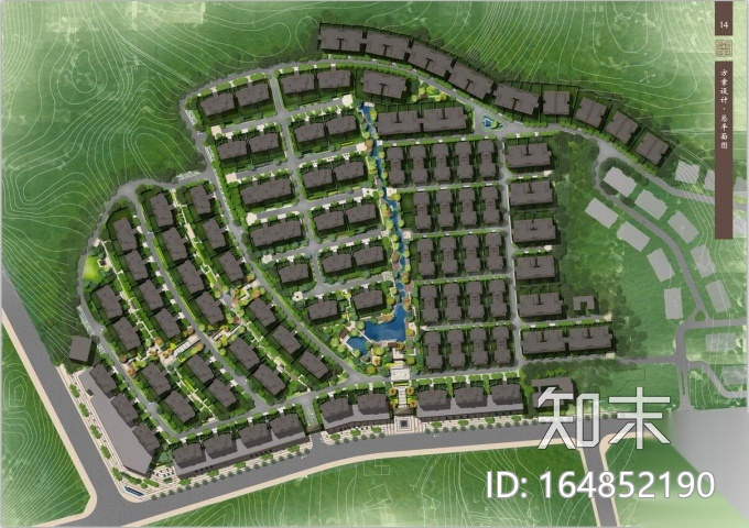 [上海]美域东方美学别墅区景观设计cad施工图下载【ID:164852190】