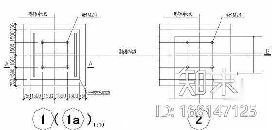 框架结构校舍加固施工图cad施工图下载【ID:168147125】