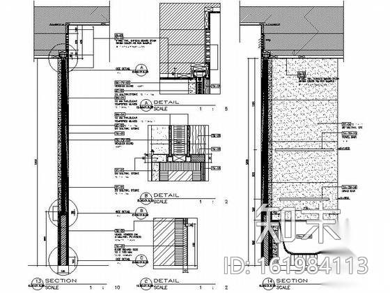 皇冠假日酒店残疾人客房施工图cad施工图下载【ID:161984113】