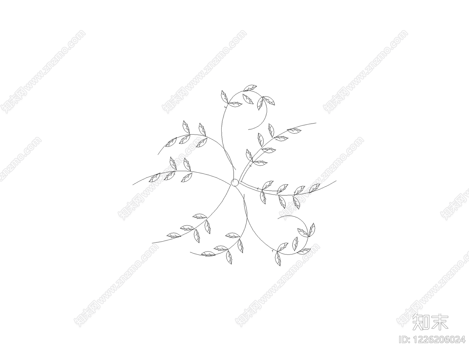 绿植CAD图纸