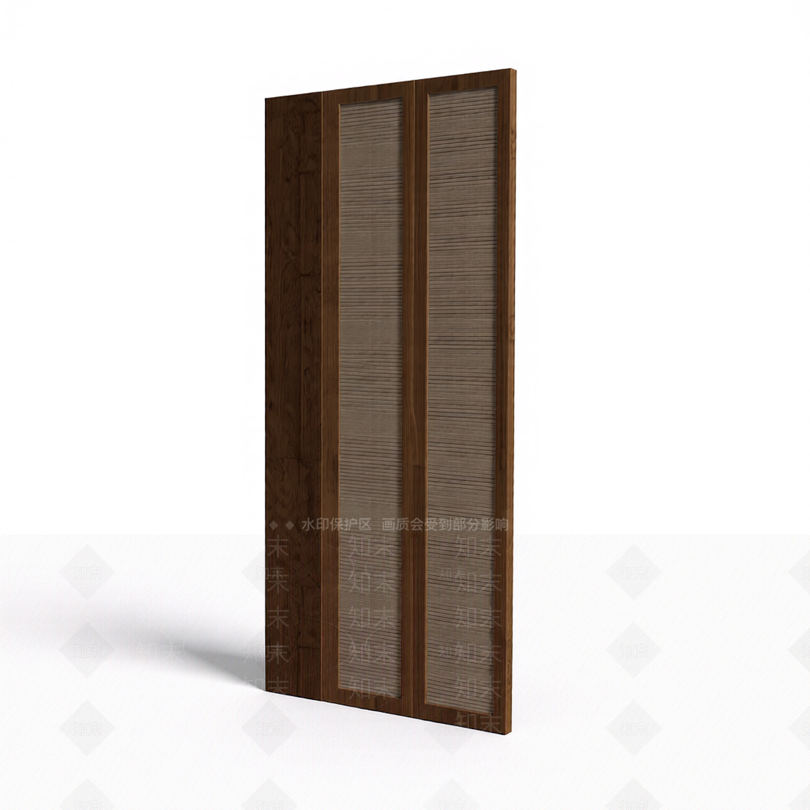 木质屏风隔断3D模型下载【ID:1206194289】