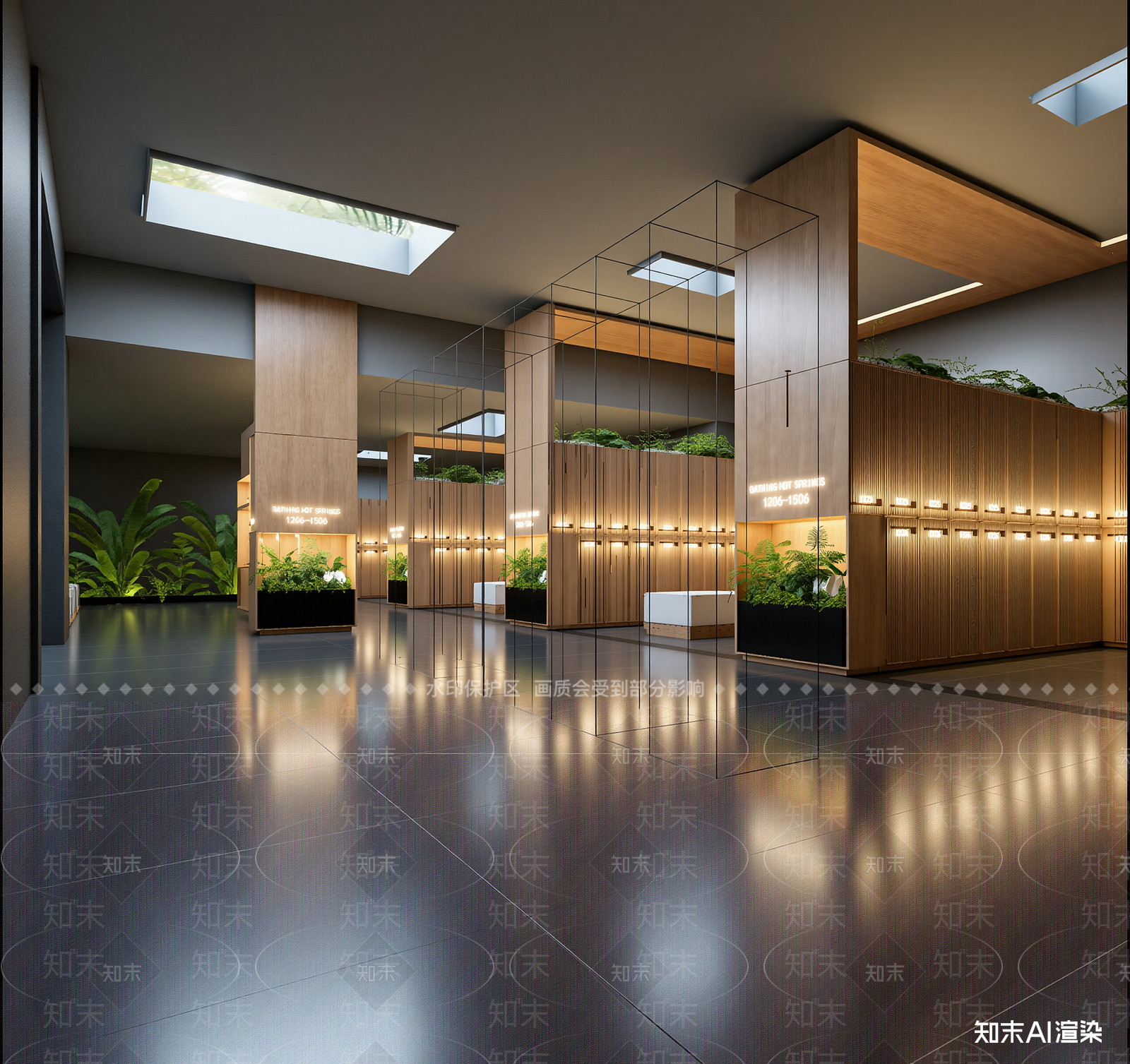 现代科技展厅3D模型下载【ID:1214596245】