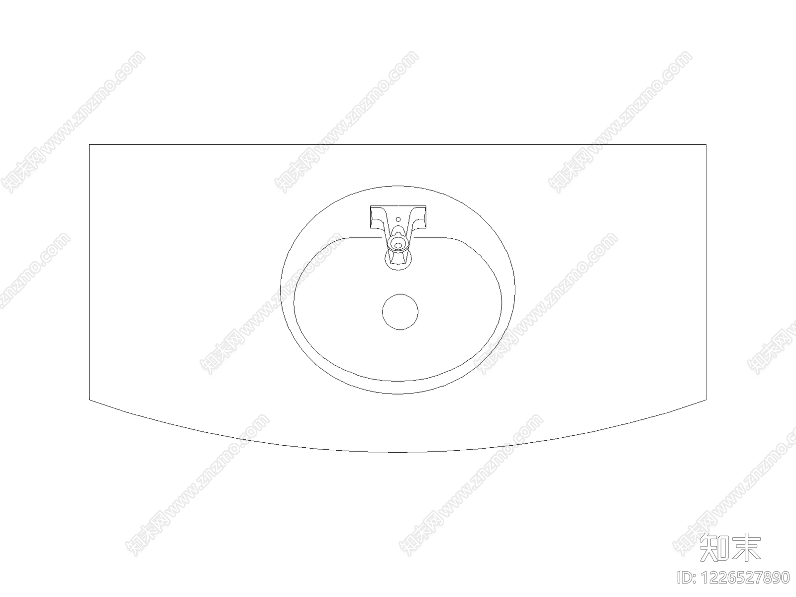 卫浴图块cad施工图下载【ID:1226527890】