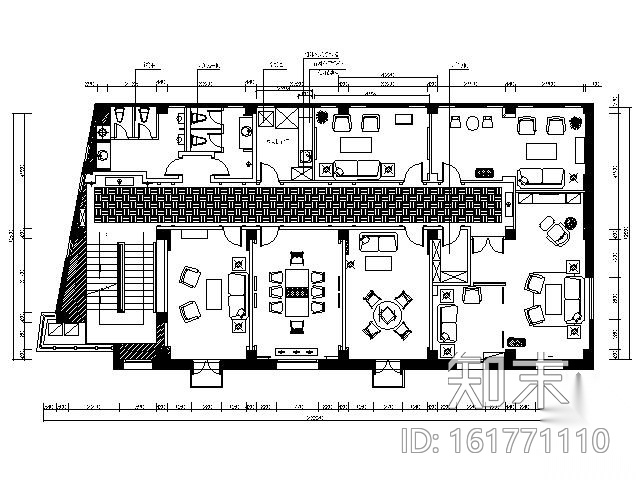 [宁波]老外滩某咖啡厅施工图（含实景）施工图下载【ID:161771110】