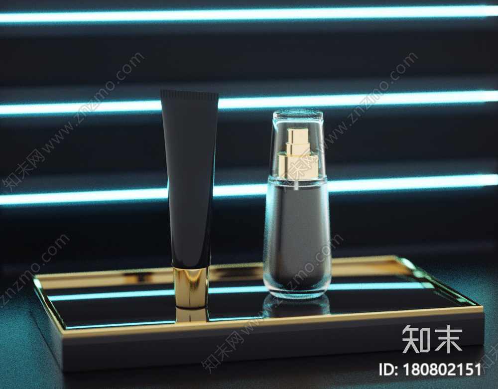 化妆品产品CG模型下载【ID:180802151】