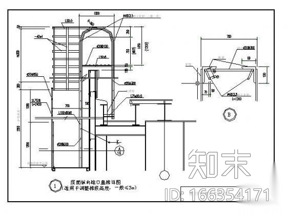 某工业厂区钢梯和平台栏杆图集施工图下载【ID:166354171】