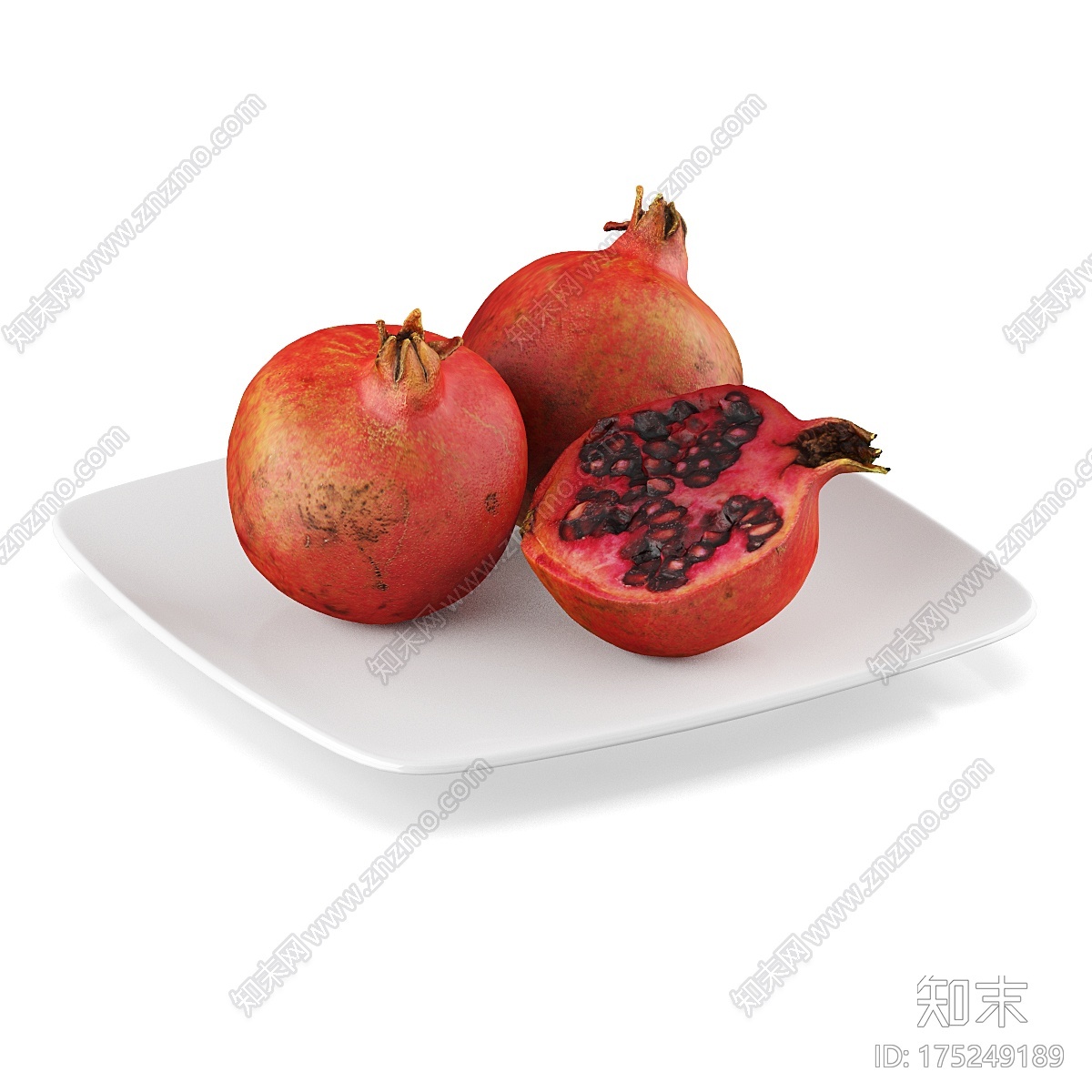 石榴CG模型下载【ID:175249189】