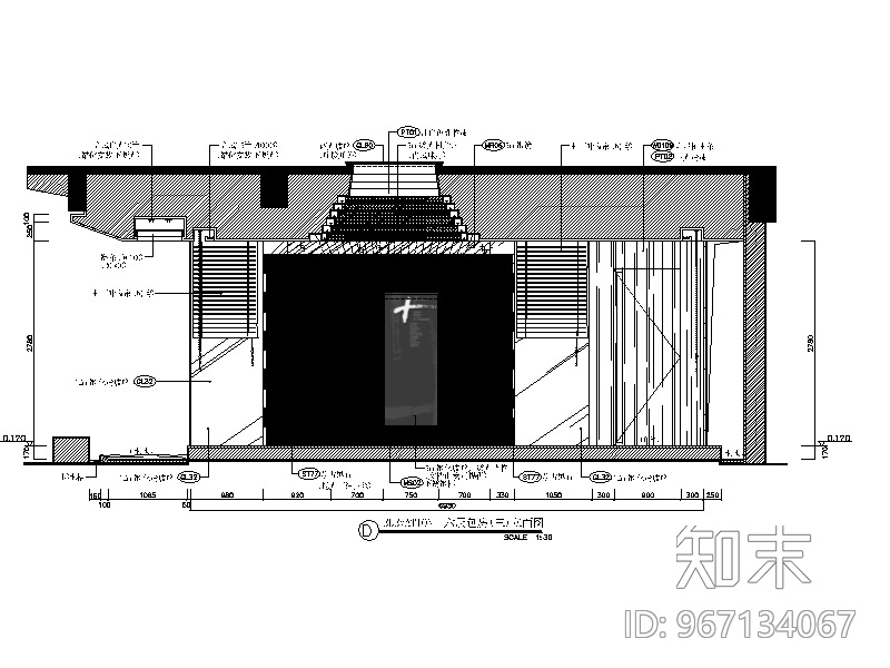 全套精典创意办公室设计施工图（含效果图）cad施工图下载【ID:967134067】