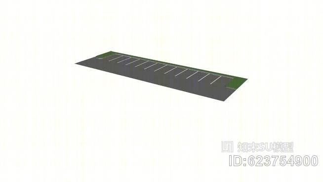 12路边空间-详细SU模型下载【ID:623754900】