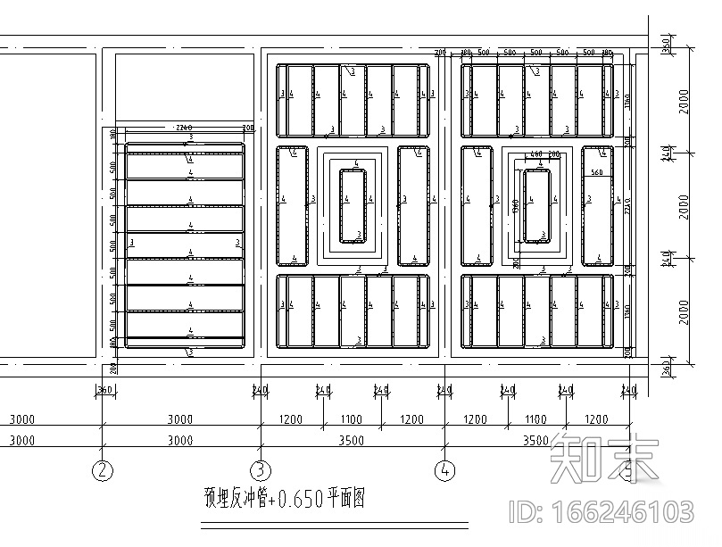 中水系统回用设计图纸（CAD）cad施工图下载【ID:166246103】