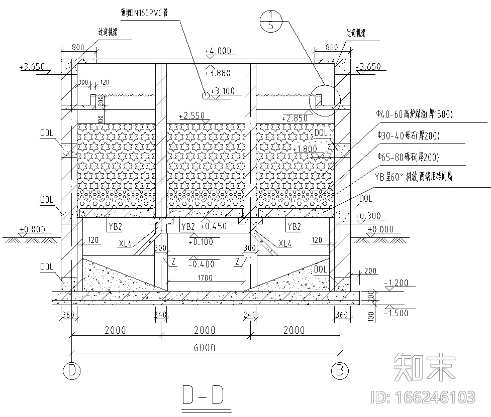 中水系统回用设计图纸（CAD）cad施工图下载【ID:166246103】