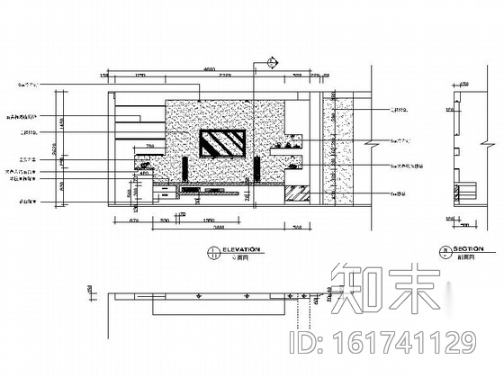 酒店客房（标准客房和商务套房）室内设计施工图cad施工图下载【ID:161741129】