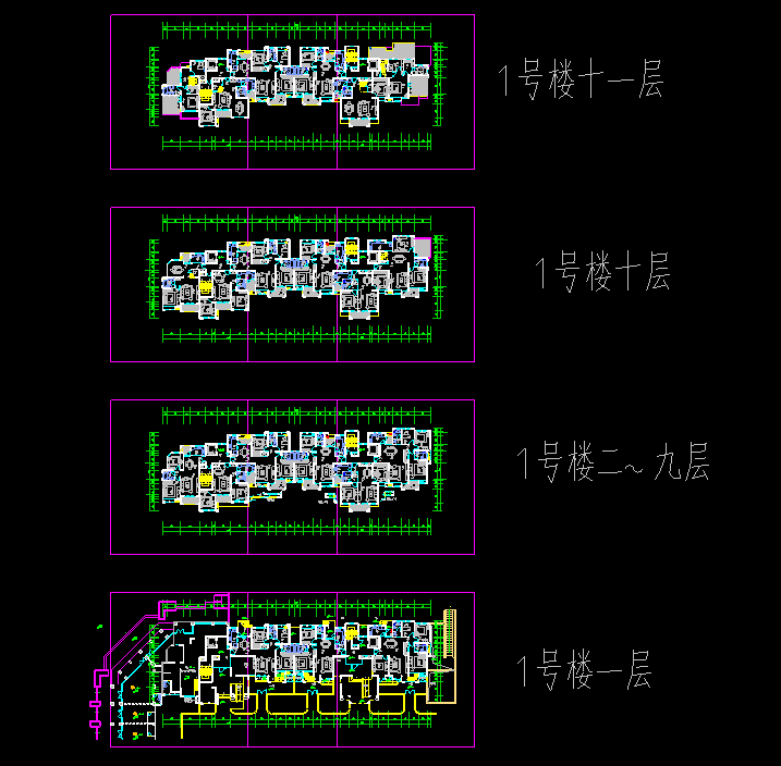 [上海]宝山住宅建筑设计方案文本及施工图cad施工图下载【ID:149773139】