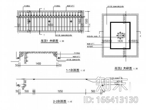 [甘肃]现代知名家具卖场装饰装修工程CAD施工图（含效果...cad施工图下载【ID:166413130】