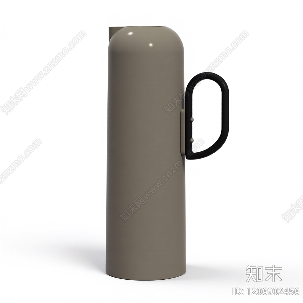 带手柄的圆柱容器3D模型下载【ID:1206902456】