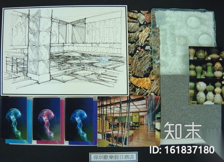 [广东]深圳皇冠假日大酒店装饰施工图（附实景照片+设计...cad施工图下载【ID:161837180】