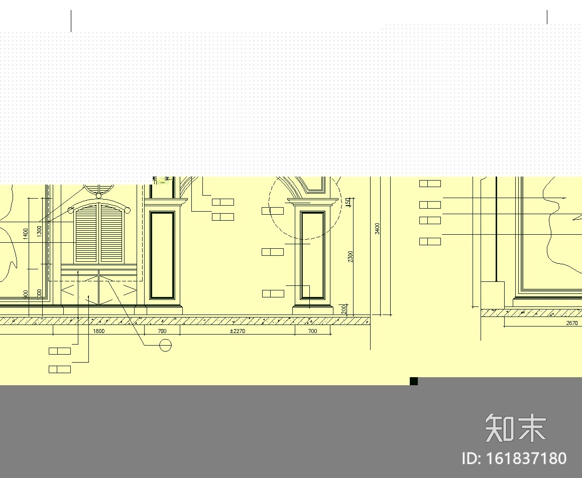 [广东]深圳皇冠假日大酒店装饰施工图（附实景照片+设计...cad施工图下载【ID:161837180】