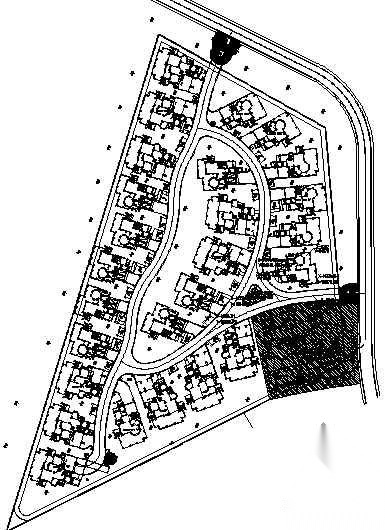 [深圳]高尔夫球会V4别墅区景观扩初设计施工图下载【ID:161109145】