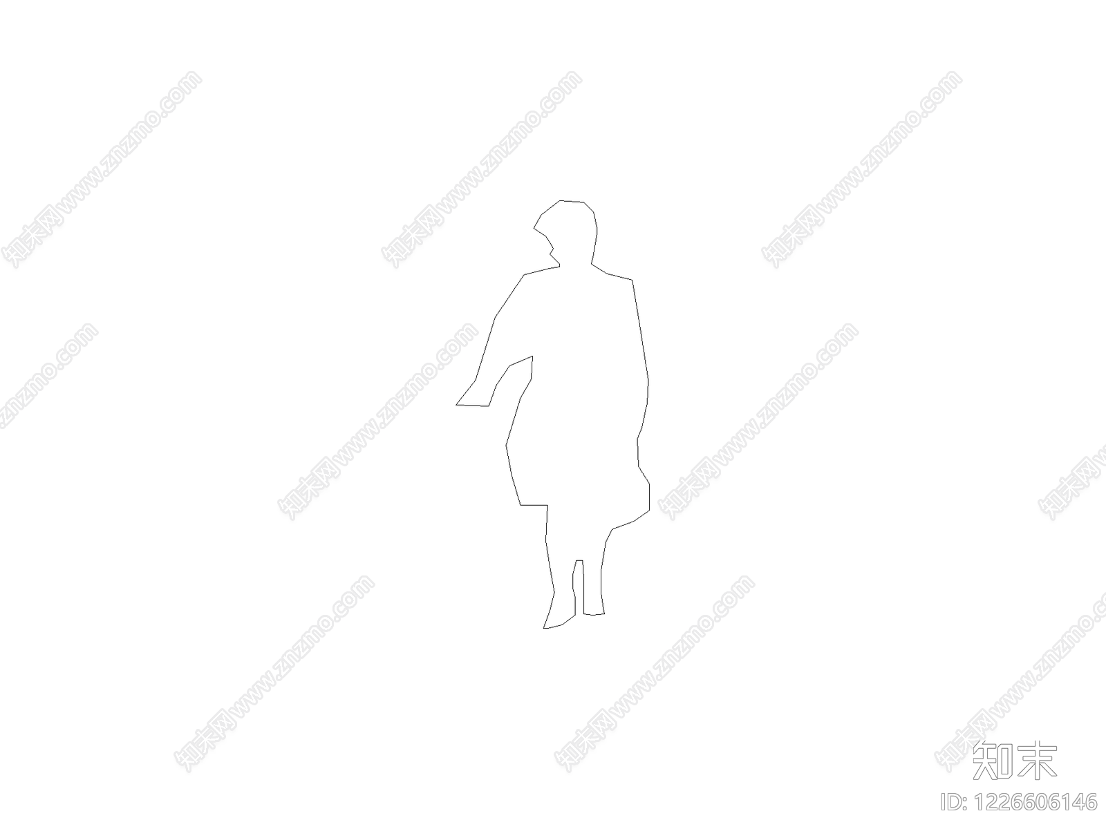 人物cad施工图下载【ID:1226606146】